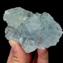 Natural Blue Green Fluorite, Mineral Specimen:Yaogangxian,Hunan (85*55*30MM) - image 2