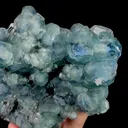 Natural Blue Green Fluorite,Cluster Mineral Specimen:FUJIAN (120*60*95mm) - image 3