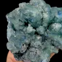 Natural Blue Green Fluorite,Cluster Mineral Specimen:FUJIAN (120*60*95mm) - image 4