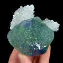 Natural Blue Green Fluorite,Large Particles Mineral Specimen:FUJIAN (65*40*65mm) - image 2