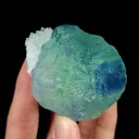 Natural Blue Green Fluorite,Large Particles Mineral Specimen:FUJIAN (65*40*65mm) - image 3