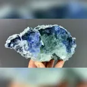 Natural Blue Green Phantom Fluorite comes from Fujian,China 150*80*45MM - image 4