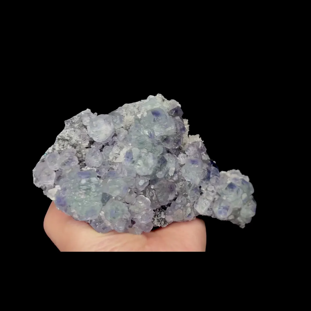 Natural Blue Green Phantom Fluorite Mineral Specimen,High Quality Specimen,FUJIAN,CHINA(1659341mm) - image 2