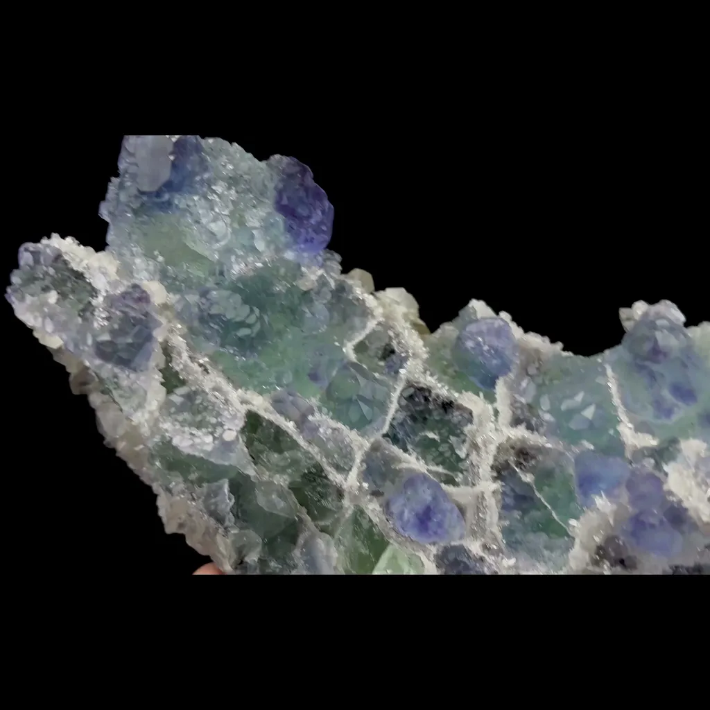 Natural Blue Green Phantom Fluorite Mineral Specimen,High Quality Specimen,FUJIAN,CHINA(180*66*78mm) - image 3