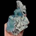 Natural Blue Green Spherical Fluorite Mineral Specimen,High Quality Specimen,FUJIAN,CHINA(135*110*70mm) - image 7