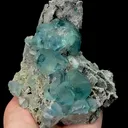 Natural Blue Green Spherical Fluorite Mineral Specimen,High Quality Specimen,FUJIAN,CHINA(135*110*70mm) - image 4