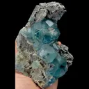 Natural Blue Green Spherical Fluorite Mineral Specimen,High Quality Specimen,FUJIAN,CHINA(135*110*70mm) - image 9