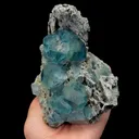 Natural Blue Green Spherical Fluorite Mineral Specimen,High Quality Specimen,FUJIAN,CHINA(135*110*70mm) - image 5