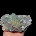 Natural Blue Green Stepped Fluorite and Calcite Mineral Specimen,High Quality Specimen,FUJIAN,CHINA(150*90*56mm) - image 3