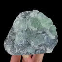 Natural Blue Heart Fluorite and Calcite, Mineral Specimen:Fujian,China (105*80*50MM) - image 3