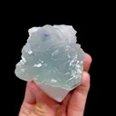 Natural Blue Heart Fluorite and Quartz Symbiosis comes from Fujian,China 60*80*45MM - image 4