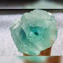 Natural Blue Heart Fluorite comes from Fujian,China 100*95*55MM - image 6
