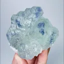 Natural Blue Heart Fluorite, Mineral Specimen: Fujian,China (75*65*40MM) - image 5