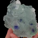 Natural Blue Heart Fluorite, Mineral Specimen:Fujian,China (100*45*85MM) - image 5