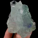 Natural Blue Heart Fluorite, Mineral Specimen:Fujian,China (100*45*85MM) - image 4