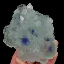 Natural Blue Heart Fluorite, Mineral Specimen:Fujian,China (100*45*85MM) - image 6