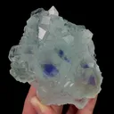 Natural Blue Heart Fluorite, Mineral Specimen:Fujian,China (100*45*85MM) - image 7