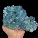 Natural Blue Heart Fluorite, Mineral Specimen:Fujian,China (170*110*70MM) - image 3