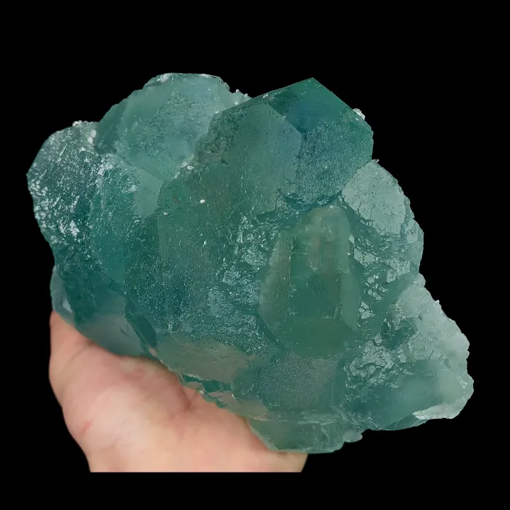 Natural Blue Heart Fluorite, Mineral Specimen:Fujian,China (180*130*80MM) - image 2