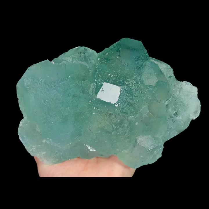 Natural Blue Heart Fluorite, Mineral Specimen:Fujian,China (180*130*80MM) image