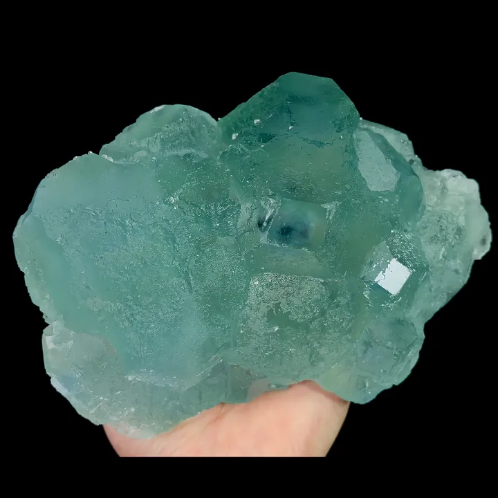 Natural Blue Heart Fluorite, Mineral Specimen:Fujian,China (180*130*80MM) - image 3