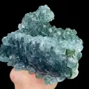 Natural Blue Heart Fluorite, Mineral Specimen:Fujian,China (230*120*40MM) - image 2