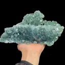 Natural Blue Heart Fluorite, Mineral Specimen:Fujian,China (230*120*40MM) - image 4