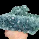 Natural Blue Heart Fluorite, Mineral Specimen:Fujian,China (230*120*40MM) - image 3