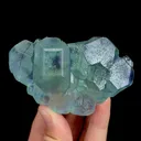 Natural Blue Heart Fluorite, Mineral Specimen:Fujian,China (65*60*35MM) - image 1