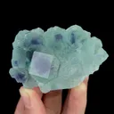 Natural Blue Heart Fluorite, Mineral Specimen:Fujian,China (70*40*35MM) - image 2