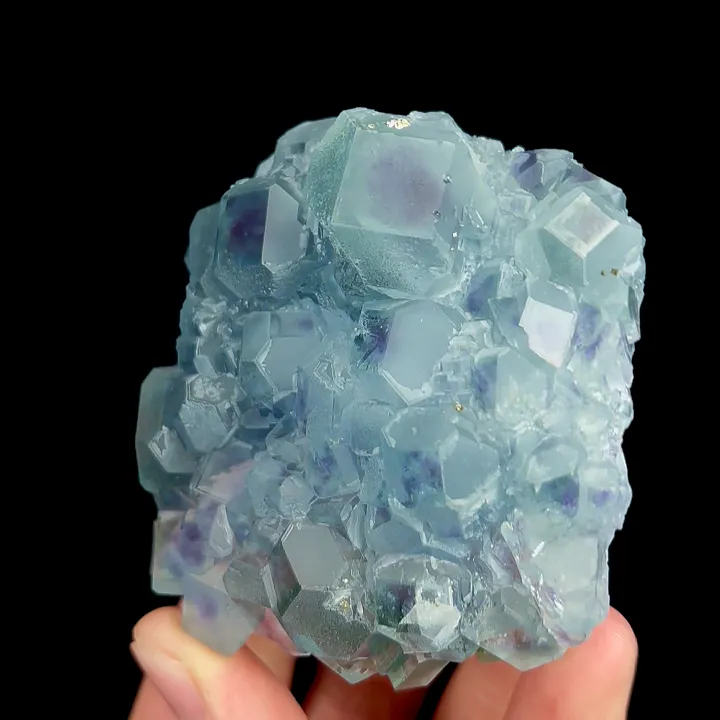 Natural Blue Heart Fluorite, Mineral Specimen:Fujian,China (75*70*35MM) - image 3