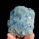 Natural Blue Heart Fluorite, Mineral Specimen:Fujian,China (75*70*35MM) - image 3