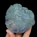 Natural Blue Heart Fluorite, Mineral Specimen:Fujian,China (75*70*55MM) - image 4