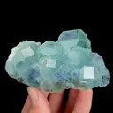 Natural Blue Heart Fluorite, Mineral Specimen:Fujian,China (85*50*40MM) - image 1