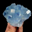 Natural Blue Heart Fluorite, Mineral Specimen:Fujian,China (90*70*45MM) - image 2