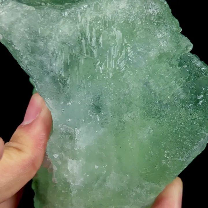 Natural Blue Heart Fluorite, Mineral Specimen:Fujian,China (90*85*55MM) - image 3