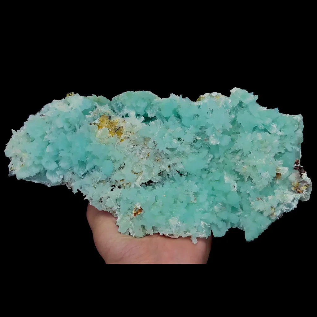 Natural Blue Lace Agate Mineral Specimen,High Quality Specimen,WENSHAN,YUNNAN,CHINA(240*120*44mm) image