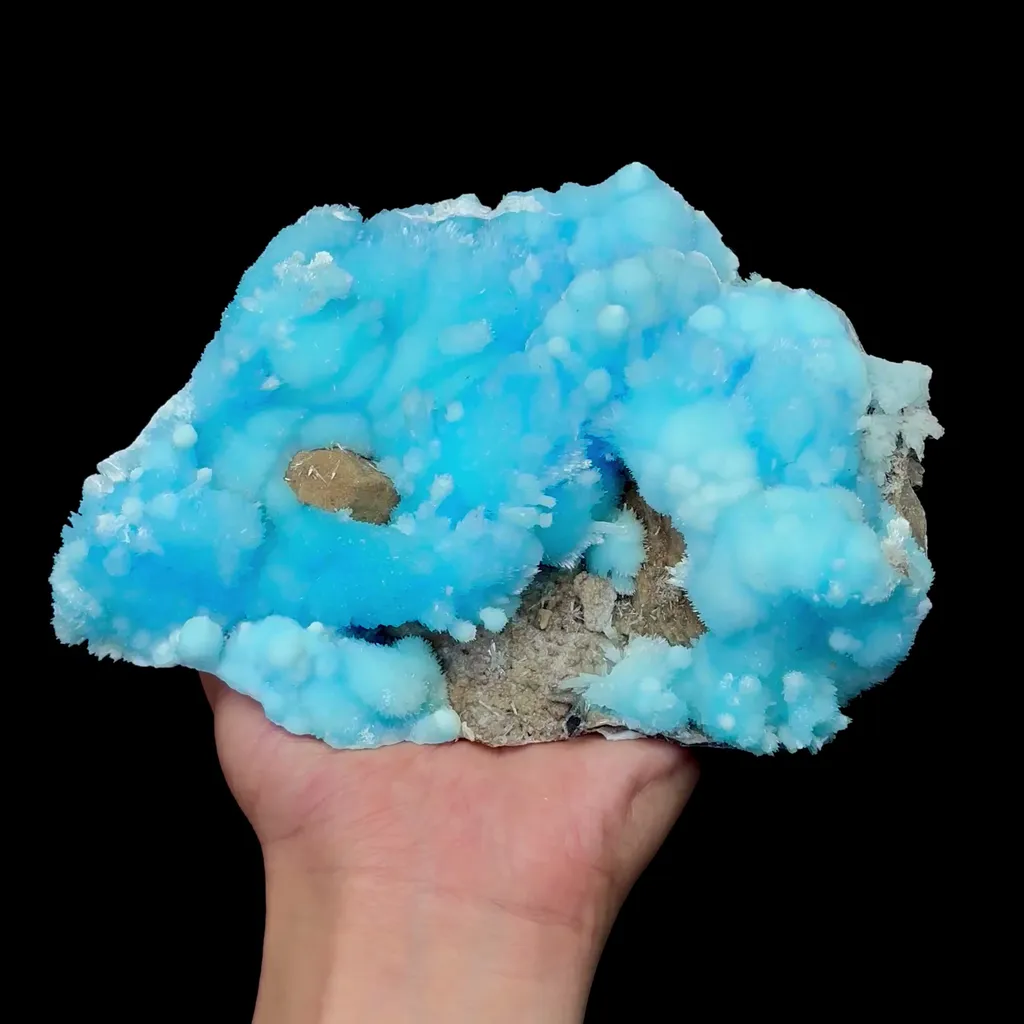 Natural Blue Lace Agate Mineral Specimen,High Quality Specimen,YUNNAN,CHINA(165*110*45mm) image