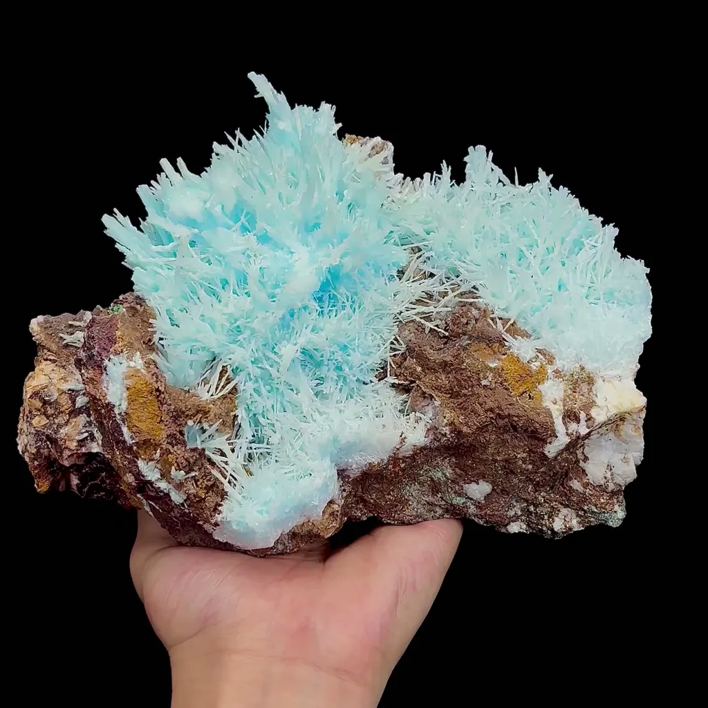 Natural Blue Lace Agate Mineral Specimen,High Quality Specimen,YUNNAN,CHINA(200*170*80mm) image