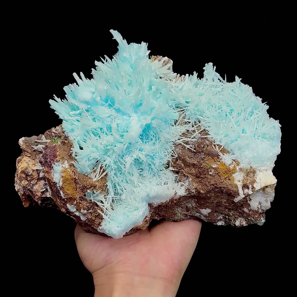 Natural Blue Lace Agate Mineral Specimen,High Quality Specimen,YUNNAN,CHINA(200*170*80mm) - image 4