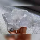 Natural Blue Octahedral Fluorite comes from Inner Mongolia,China 130*85*45MM - image 3