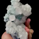 Natural Blue Octahedral Fluorite with Calcite and Crystal Mineral Specimen,High Quality Specimen,FUJIAN,CHINA(130*86*140mm) - image 2