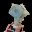 Natural Blue Phantom Fluorite and Crystal Mineral Specimen,High Quality Specimen,YAO GANG XIAN,HUNAN,CHINA(55*35*70mm) - image 3
