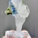 Natural Blue Phantom Fluorite and Quartz coexist comes from Yaogangxian,Hunan 35*30*55MM - image 5