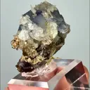 Natural Blue Phantom Fluorite & Calcite,Mineral Specimen:Yaogangxian,Hunan (25*20*30mm) - image 4