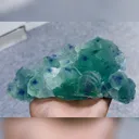 Natural Blue Phantom Fluorite comes from Fujian,China 160*85*55MM - image 2