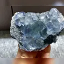 Natural Blue Phantom Fluorite comes from Fujian,China 90*60*40MM - image 3