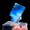 Natural Blue Phantom Fluorite comes from Xianghualing,Hunan 30*20*30MM - image 3