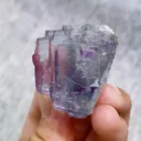 Natural Blue Phantom Fluorite comes from Yaogangxian,Hunan 35*40*30MM - image 3