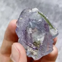 Natural Blue Phantom Fluorite comes from Yaogangxian,Hunan 35*40*30MM - image 4